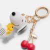 Llavero con charm de Snoopy