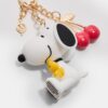 Llavero con charm de Snoopy
