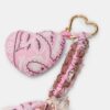 Llavero con colgante de corazón y pañuelo Llavero con colgante de corazón y pañuelo