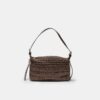 Mini bolso de hombro de ganchillo Mini bolso de hombro de ganchillo