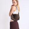 Mini bolso de hombro de ganchillo Mini bolso de hombro de ganchillo