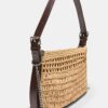 Mini bolso de hombro de ganchillo Mini bolso de hombro de ganchillo