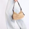 Mini bolso de hombro de ganchillo Mini bolso de hombro de ganchillo