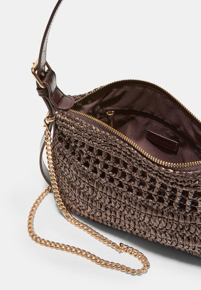 Mini bolso de hombro de ganchillo Mini bolso de hombro de ganchillo