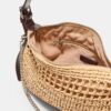 Mini bolso de hombro de ganchillo Mini bolso de hombro de ganchillo