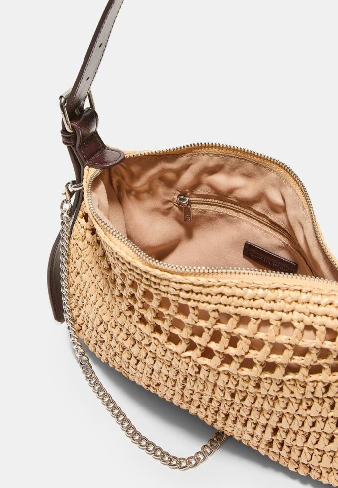 Mini bolso de hombro de ganchillo Mini bolso de hombro de ganchillo