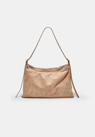Mini bolso de hombro de Tacto suave con cremalleras