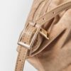 Mini bolso de hombro de Tacto suave con cremalleras Mini bolso de hombro de Tacto suave con cremalleras