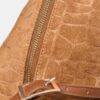 Mini bolso de hombro de Tacto suave con cremalleras Mini bolso de hombro de Tacto suave con cremalleras