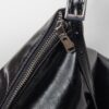 Mini bolso de hombro de Tacto suave con cremalleras