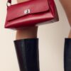 Mini bolso rectangular grande con solapa