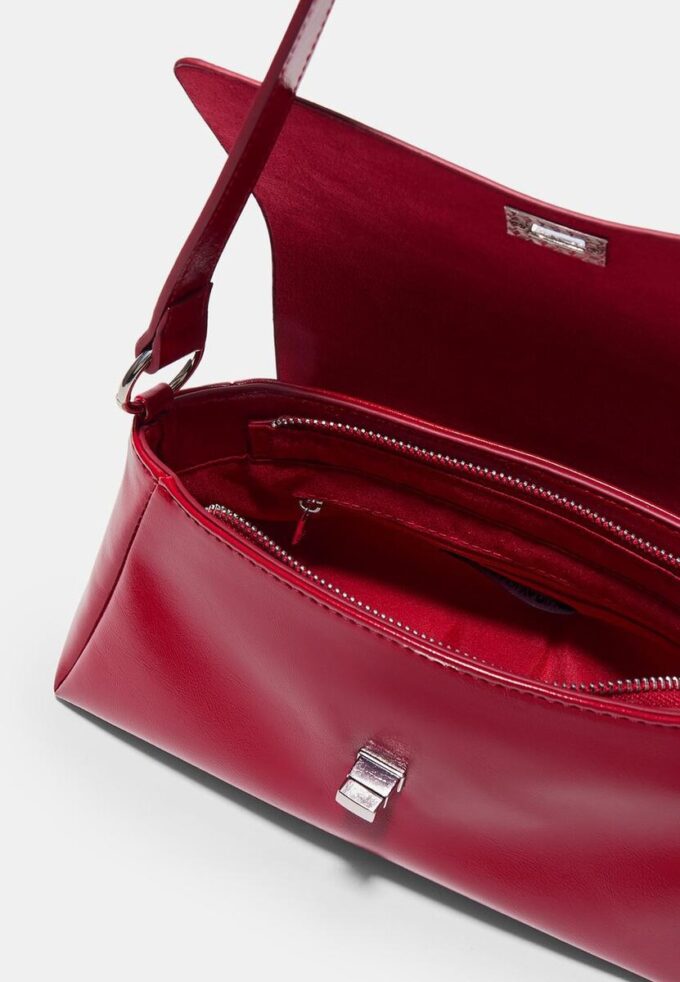 Mini bolso rectangular grande con solapa