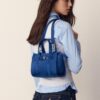 Mini bolso tote con hebilla