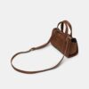 Mini bolso tote con hebilla