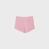 Mini Skort tipo pareo a rayas bordada Mini Skort tipo pareo a rayas bordada