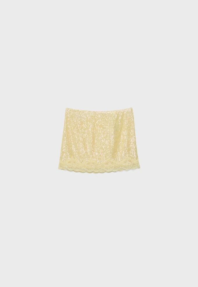 Minifalda de lentejuelas Minifalda de lentejuelas
