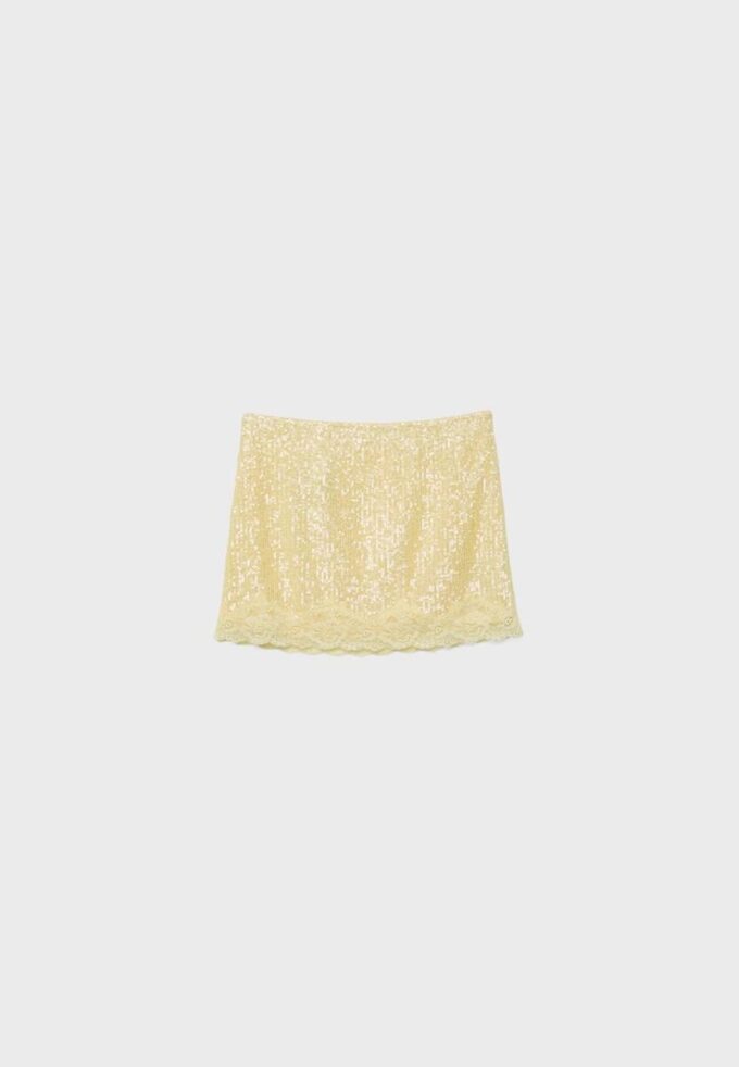 Minifalda de lentejuelas Minifalda de lentejuelas