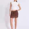 Minifalda-Skort bordada Minifalda-Skort bordada