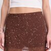 Minifalda-Skort bordada Minifalda-Skort bordada