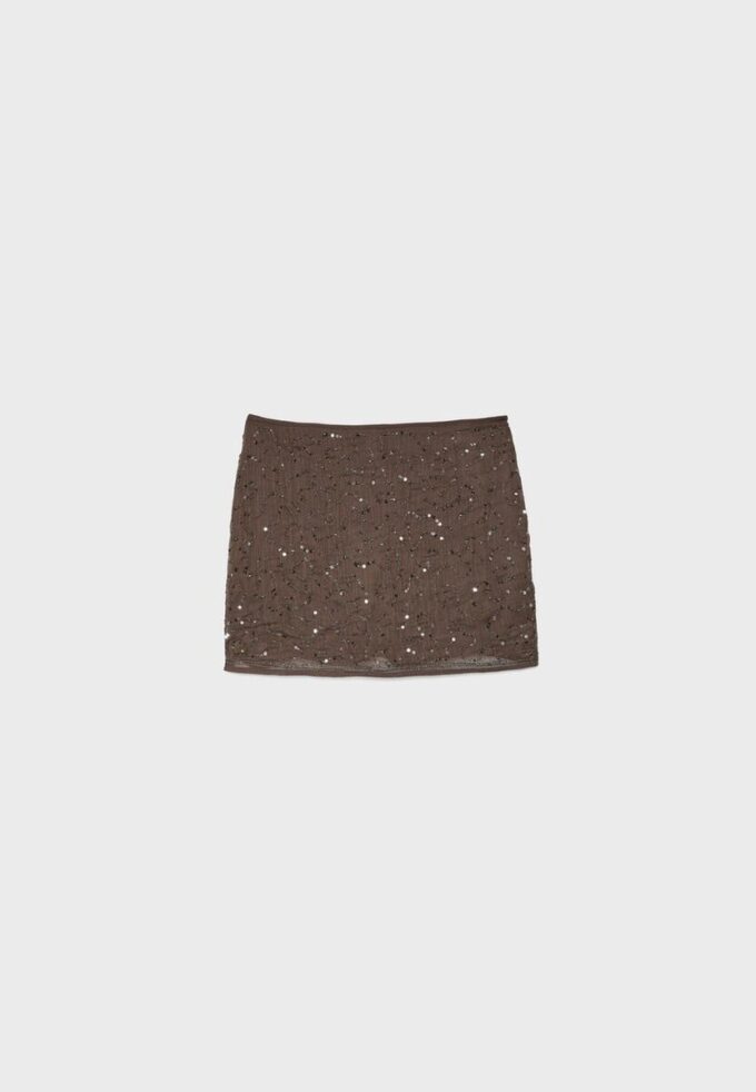 Minifalda-Skort bordada Minifalda-Skort bordada
