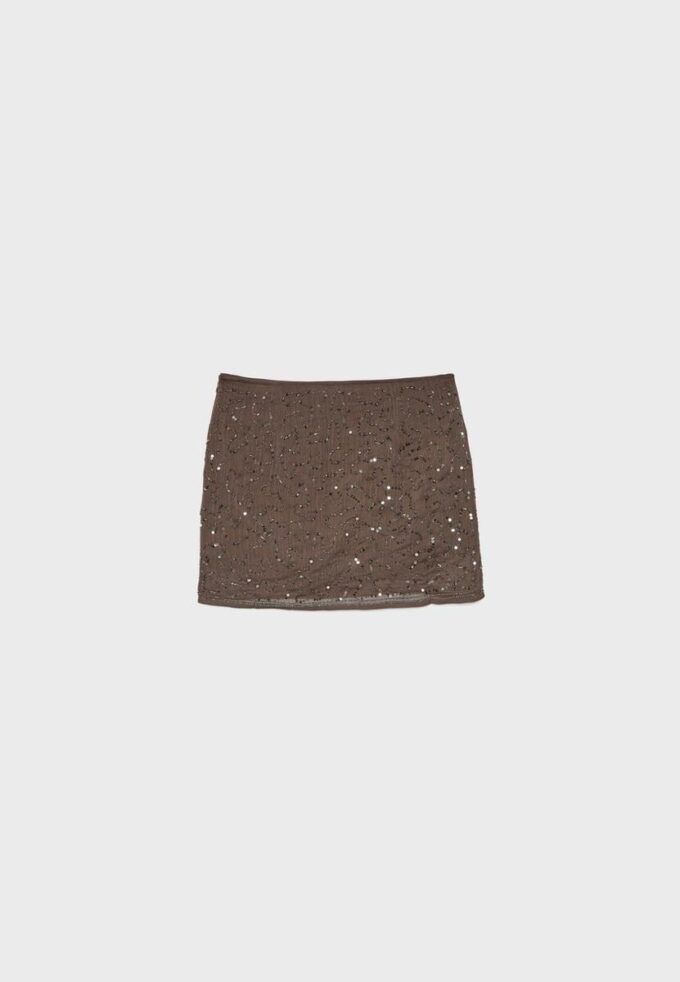 Minifalda-Skort bordada Minifalda-Skort bordada
