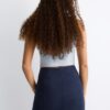 Minifalda-Skort de ante sintético Minifalda-Skort de ante sintético