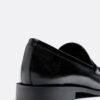 Mocasines de imitación de piel negra Mocasines de imitación de piel negra