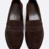 Mocasines de piel marrón Mocasines de piel marrón