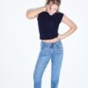 Mom Jeans de corte ajustado D10 Mom Jeans de corte ajustado D10