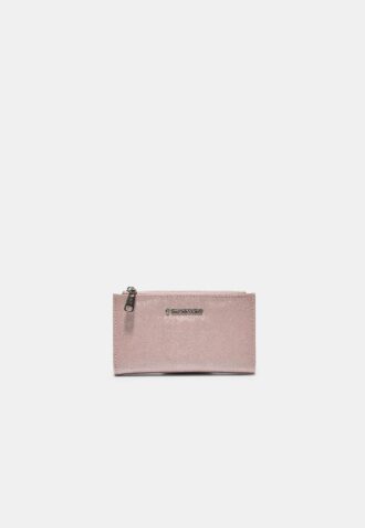 Monedero largo brillante para tarjetas