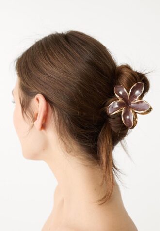 Pack de 3 pinzas para el pelo con motivos florales