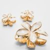 Pack de 3 pinzas para el pelo con motivos florales