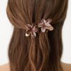 Pack de 3 pinzas para el pelo con motivos florales