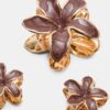 Pack de 3 pinzas para el pelo con motivos florales