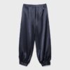 Pantalones acampanados de satén elegantes Pantalones acampanados de satén elegantes