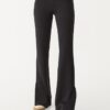 Pantalones acampanados de tacto suave Pantalones acampanados de tacto suave