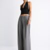 Pantalones ajustables de pierna Wide Leg