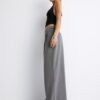 Pantalones ajustables de pierna Wide Leg