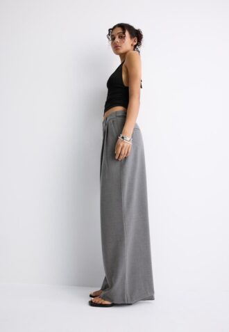 Pantalones ajustables de pierna Wide Leg