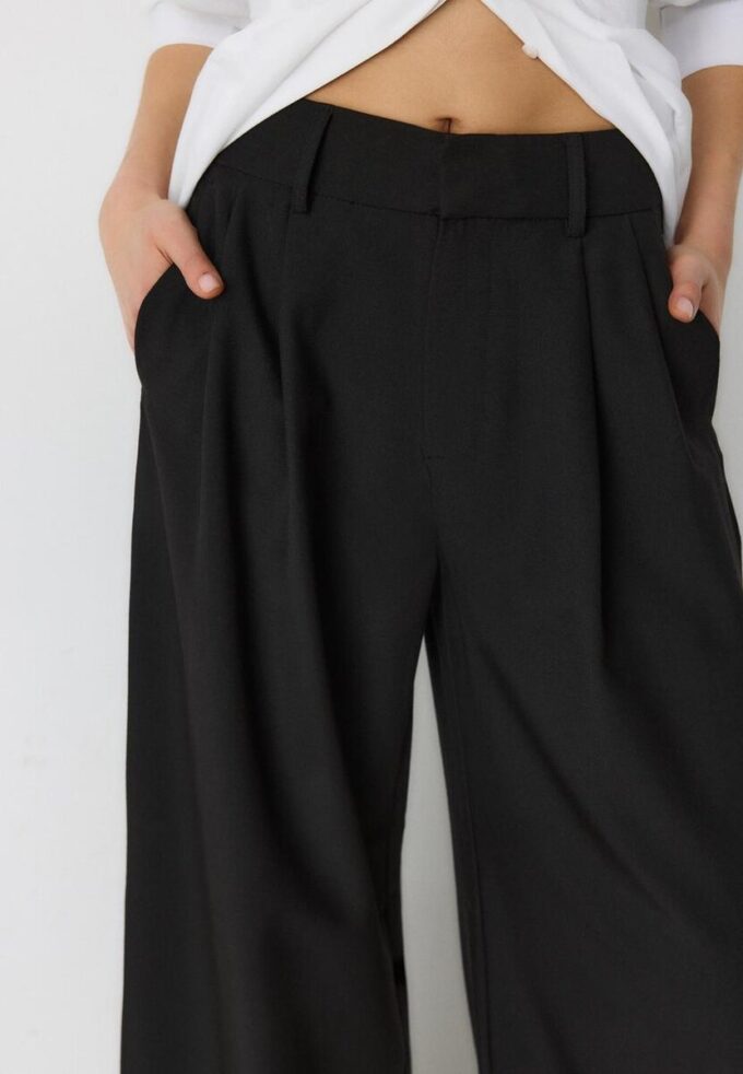 Pantalones ajustables de pierna Wide Leg Pantalones ajustables de pierna Wide Leg