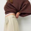Pantalones ajustables de pierna Wide Leg Pantalones ajustables de pierna Wide Leg