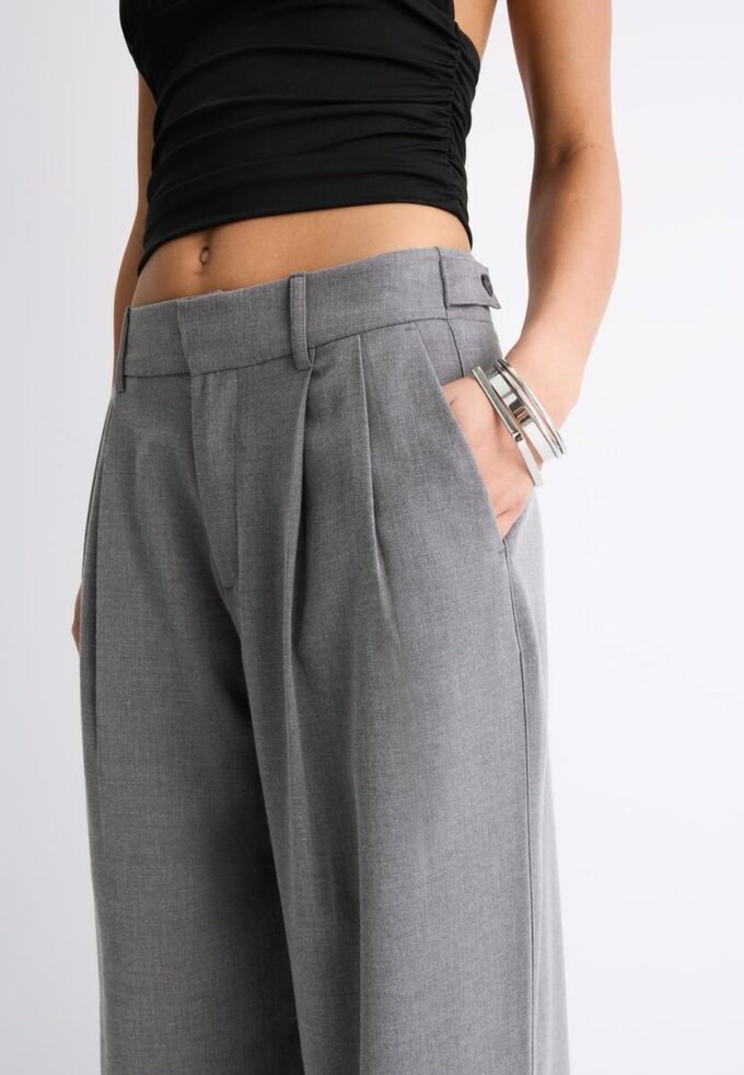 Pantalones ajustables de pierna Wide Leg