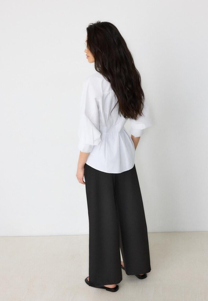 Pantalones ajustables de pierna Wide Leg Pantalones ajustables de pierna Wide Leg