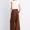 Pantalones ajustables de pierna Wide Leg