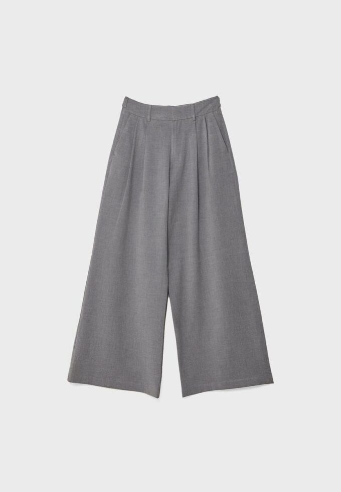 Pantalones ajustables de pierna Wide Leg