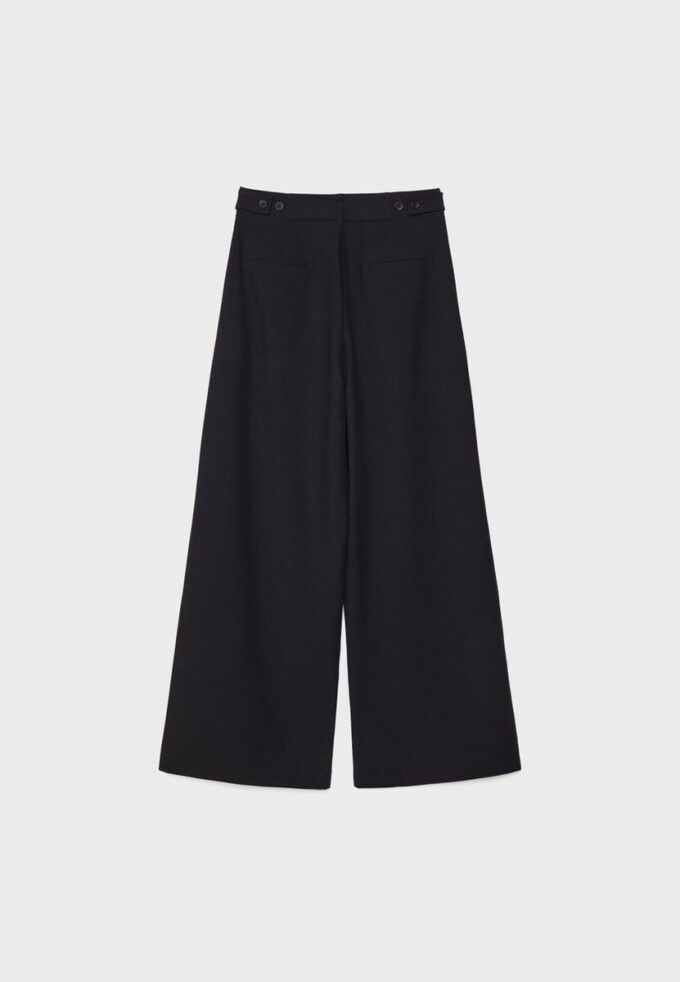 Pantalones ajustables de pierna Wide Leg Pantalones ajustables de pierna Wide Leg