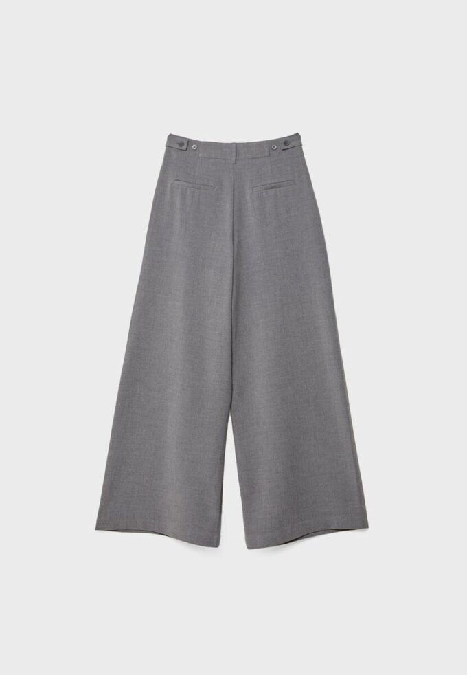 Pantalones ajustables de pierna Wide Leg