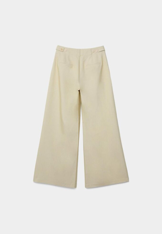 Pantalones ajustables de pierna Wide Leg Pantalones ajustables de pierna Wide Leg