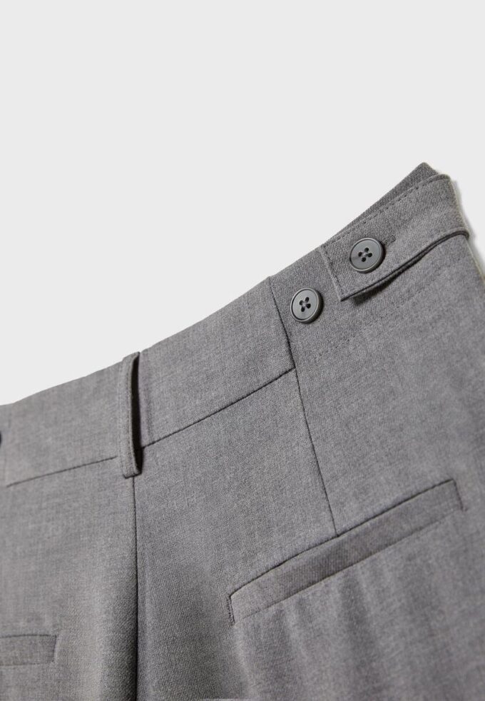 Pantalones ajustables de pierna Wide Leg