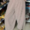 Pantalones anchos de popelín Pantalones anchos de popelín